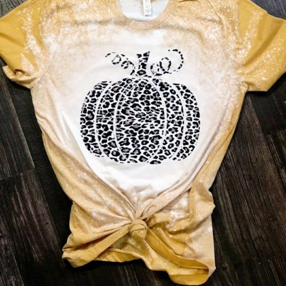 Bleach tshirt pumpkin